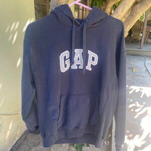Women's Gap Navy Blue Hoodie Sweatshirt Size Small